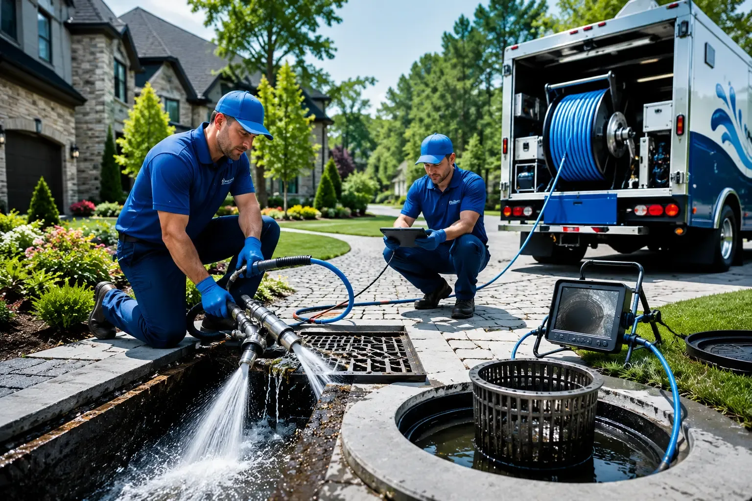 Local outdoor drain cleaning professionals in Valier, IL