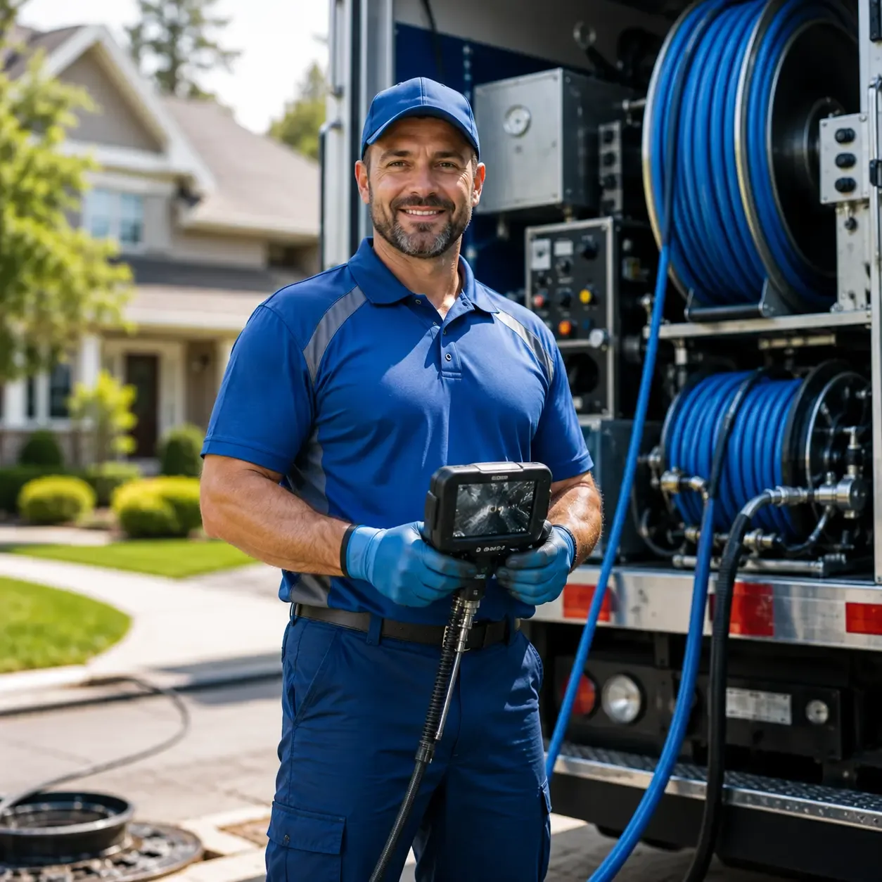 Local outdoor drain cleaning specialists in Valier, IL